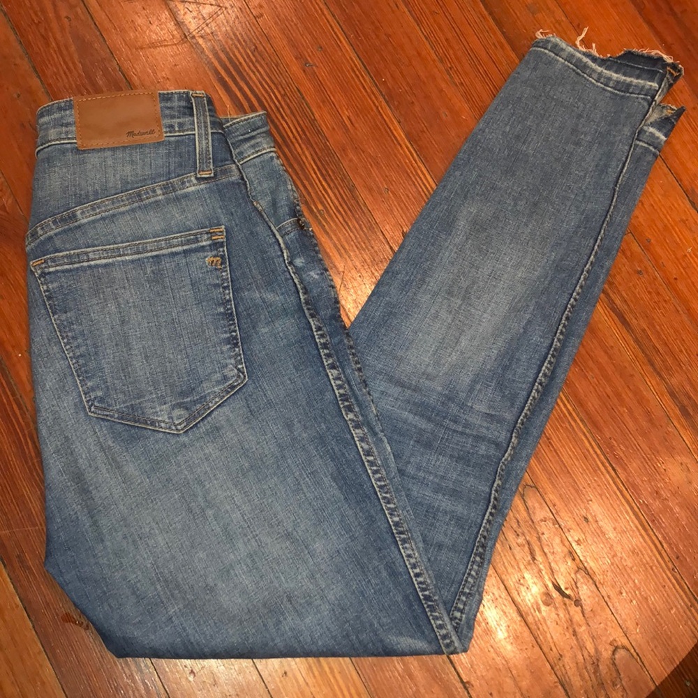 Madewell curvy high rise skinny